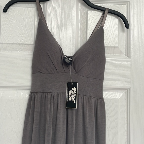 Planet Golden gray casual dress - Picture 3 of 3
